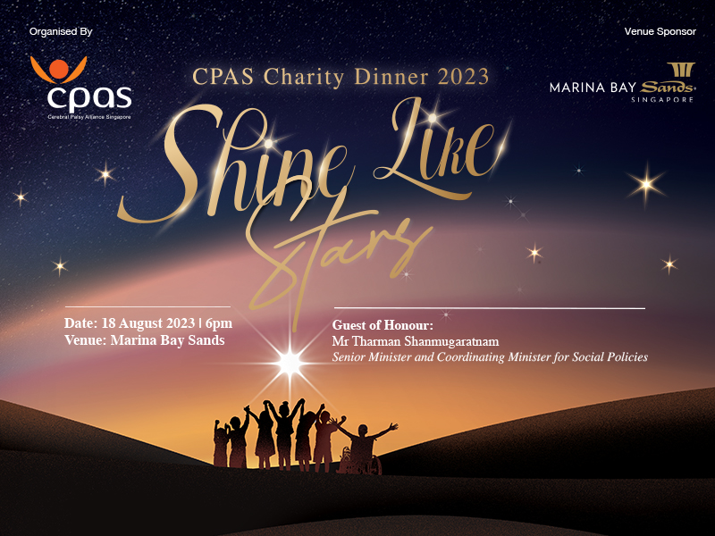 CPAS Charity Dinner 18 August 2023 | Charity Events in Singapore