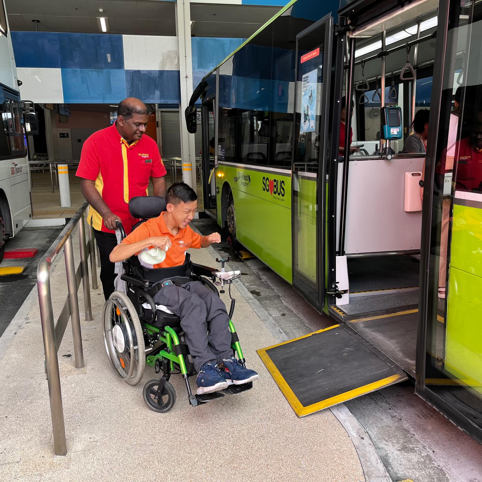 Go-Ahead Singapore Partners Cerebral Palsy Alliance Singapore, for a more Inclusive and Accessible Commute